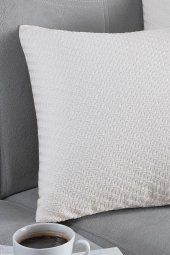 Natural 2li Dekoratif Kırlent Kılıfı Yastık Kılıfı 100 Pamuklu 44x44 Cm - 3