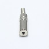 2.5 mm Metal Stereo Dişi Jack - 1