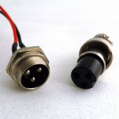 Elektrikli Scooter Şarj soketi 3 pin thumbnail 3
