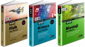 Aydın Tyt Fizik + Kimya + Biyoloji Soru Seti 3 Kitap 2023 - 1