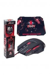 Hello HL-39 Kablolu Oyuncu Mouse + Mouse Pad - 2