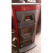 Sürel 5111 dört köşe kuzine şömine soba tuğlalı odun kömür sobası fırınlı - 2