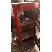 Sürel 5111 dört köşe kuzine şömine soba tuğlalı odun kömür sobası fırınlı - 3