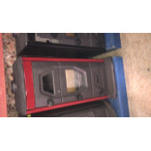 Sürel 5111 dört köşe kuzine şömine soba tuğlalı odun kömür sobası fırınlı - 4