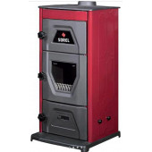 Sürel 5111 dört köşe kuzine şömine soba tuğlalı odun kömür sobası fırınlı - 1