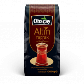 Obaçay Altın Yaprak Siyah Çay 1000 g. - 1