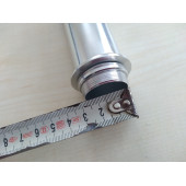 SPORT EL FREN KOL BAŞLIĞI METAL SİYAH (DÜZ TİP) EL FREN KOLU TUTAMAĞI - 3