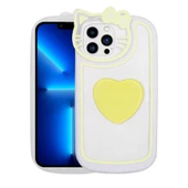 Vendas iPhone 13 Pro Max Kedi Serisi Pop Soketli Kedi Figürlü Şirin Sevimli Tasarım Kılıf - 7