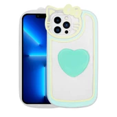 Vendas iPhone 12 Pro Kedi Serisi Pop Soketli Kedi Figürlü Şirin Sevimli Tasarım Kılıf - 8