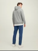 JACK JONES Erkek Kapüşonlu Sweatshirt 12216046 - 3