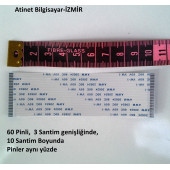 Awm 20624 80C 60V Vw-1 Flex Şerit Kablo 60 Pin 10 Cm 60-0.5-10A - 1