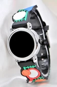 Çocuk Kol Saati Tenis Raket Desenli (04-09 Yaş) Led Ekran Silikon Kordon ST-304154 thumbnail 4