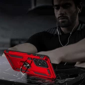 Galaxy A73 Kılıf Zore Vega Yüzüklü Standlı Zırh Kılıf thumbnail 9