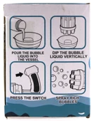 Pilli Siyah Köpük Balon Tabancası - 5