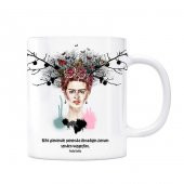 Frida Kahlo Kupa Bardak - Senden Vazgeçtim - 1