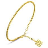 Sıralı Dizili Toplu 14 Ayar Altın Bilezik thumbnail 1