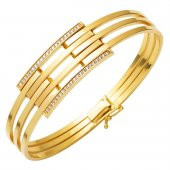 3 Sıra Kollu Altın Kaburga Bilezik thumbnail 1