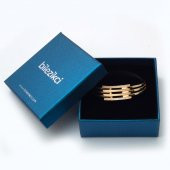 3 Sıra Kollu Altın Kaburga Bilezik thumbnail 5