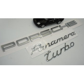 Porsche Panamera Turbo Bagaj 3M 3D ABS Yazı Logo Amblem Seti - 1