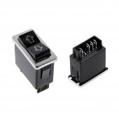 Universal Cam Açma Kapama Düğmesi Anahtarı 4+1 Pin Rocker Switch - 6609.03 / 5476771 - 1