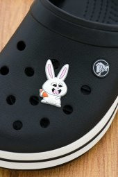 Katil Tavşan Jibbitz Crocs Süsü Bileklik Terlik Süsü Charm Terlik Aksesuarı - CRS0005 - 1