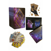 Klasik Tarot Kartları Takımı - 78 Kart ve Rehber Kitap 2022 Orijinal AHŞAP KUTUSUNDA ÖZEL - 1