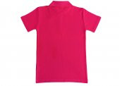 Polo Yaka Tişört Alm Kısa Kol 6-16 Yaş Çocuk Şeker Pembesi Okul Tişört/t-shirt - 2