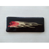 SKULL YAZISI - SKULL ÇAMURLUK LOGOSU - SKULL BAGAJ LOGOSU - SKULL ARMASI - 1