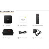 Tanix TX3 Mini Android 7.1 2/16 GB Kodi 17.4 Yüklü Android Tv Box - 4