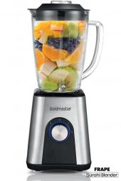 Goldmaster Gm-7254 Frape Cam Sürahi Çelik Blender Buz Kırıcı - 1