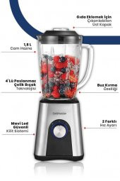 Goldmaster Gm-7254 Frape Cam Sürahi Çelik Blender Buz Kırıcı - 5