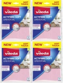 Vileda Pva Aktifiber Mikrofiber Bez 2'li (Actifibre) 4 Paket Temizlik Bezi - 1