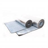 19 MM ALÜMİNYUMLU YAPIŞKANLI SÜNGER İZOLE KAUÇUK LEVHA  (EN:1 MT BOY:1 MT) thumbnail 1