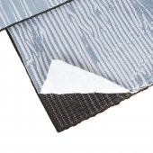 19 MM ALÜMİNYUMLU YAPIŞKANLI SÜNGER İZOLE KAUÇUK LEVHA  (EN:1 MT BOY:1 MT) thumbnail 2