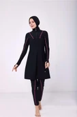 Tesmay 2153 PERFORMANS Tarz Tam Kapalı Tesettür Mayo - 3