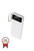 Torima Hızlı Şarj Özellikli 4 Çıkışlı 10.000 Mah Powerbank Beyaz - 2