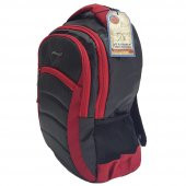 Polosingle 40090 Okul Sırt Çantası - Kırmızı Siyah - 3