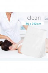 Beyaz 100 Adet 80*240 Dövme Masaj Güzellik Salonu Otel Için Tek Kullanımlık Sedye Örtüsü Çarşafları - 3
