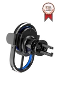 Torima Magnetic Car Wirelless Charging Telefon Tutucu Araç Şarjı 15W-D6 - 3