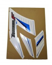 SUZUKI INAZUMA GW250 F SAĞ YAN GRENAJ STICKER SET 68180-48H20-A0K ORİJİNAL - 1
