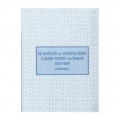İş Sağlığı ve Güvenliğine İlişkin Tespit ve Öneri Defteri 20x27 Numaralı Karton Kapak 3 Nüsha 150 Yaprak - 1