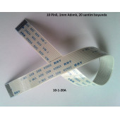 10 Pin Flex Kablo Awm 20624 80C 60V Vw1 20 Cm 10-1-20A thumbnail 1