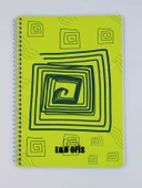 E&D Ofis A5 80yp Spiralli Düz Okul Defteri - Yeşil thumbnail 2