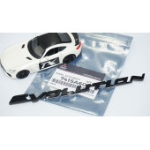 DK Tuning Lancer Evolution Siyah Bagaj Yazı Logo Mitsubishi İle Uyumlu thumbnail 5