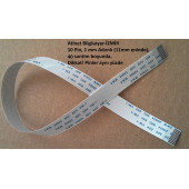 10 Pin Flex Kablo Awm 20624 80C 60V Vw1 40 Cm 10-1-40A thumbnail 1