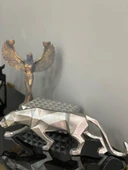 KÜBİK LEOPAR BİBLO GÜMÜŞ - 4