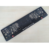 PLAKALIK PLASTİK MAŞAALLAH 2ADET FİYATI (METALİK YAZI) SPORT PLAKA ALTLIĞI - 2