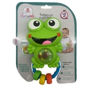 Birlik Oyuncak Babycim Pilli Işıklı Müzikli Ses Efektli Kurbağa Çıngırak thumbnail 2