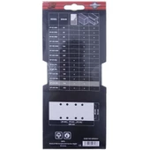 DWT SP-320SSM Dikdörtgen Delikli Zımpara Kağıdı 93x230mm 320 Kum - 2