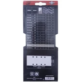 DWT SP-320SSM Dikdörtgen Delikli Zımpara Kağıdı 93x230mm 320 Kum - 2